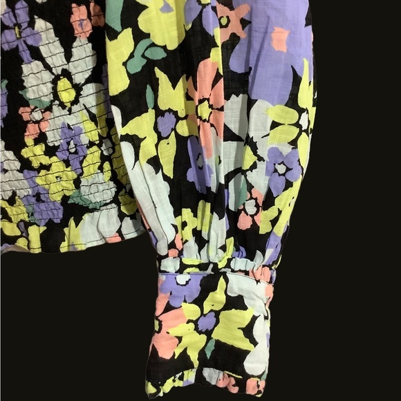 NWT FREE PEOPLE ARIANA PRINTED TOP. SIZE MEDIUM - Picture 7 of 16